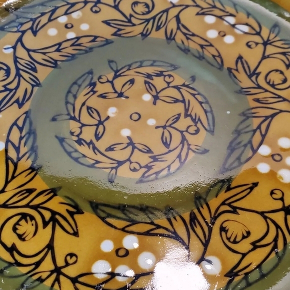 Porto Fino Salad Plate Replacement Stoneware Japan  7.25" Designer's Collection - Picture 4 of 5